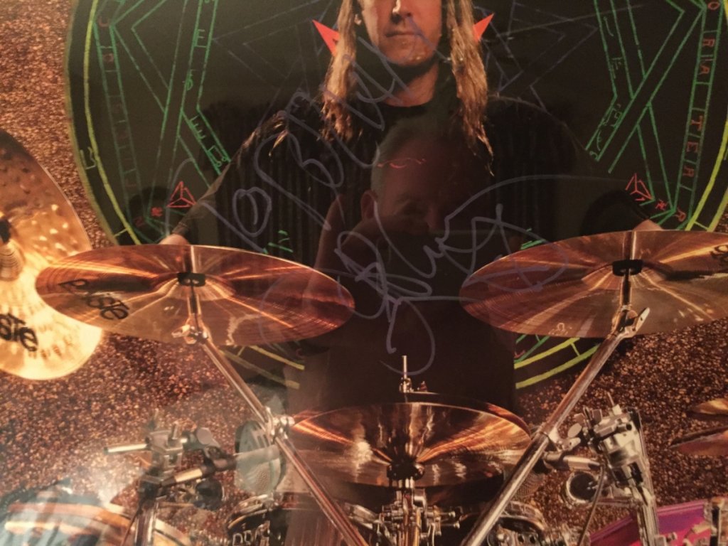 Autographed Danny Carey Poster