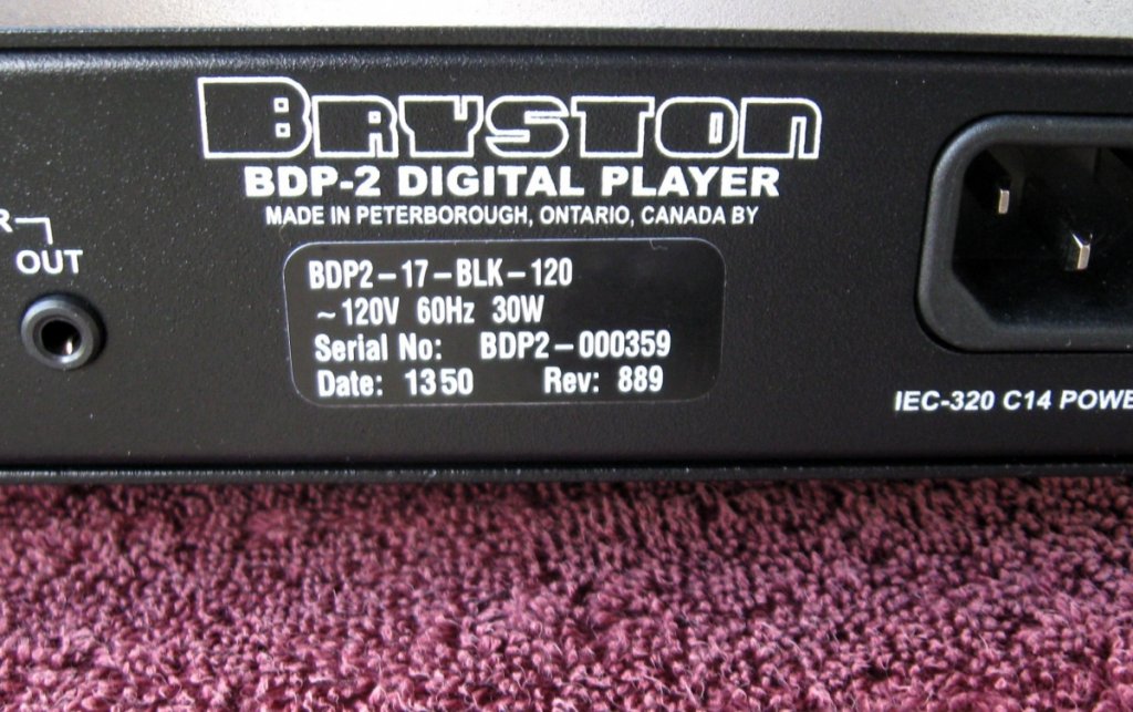 BDP2 back ID plate