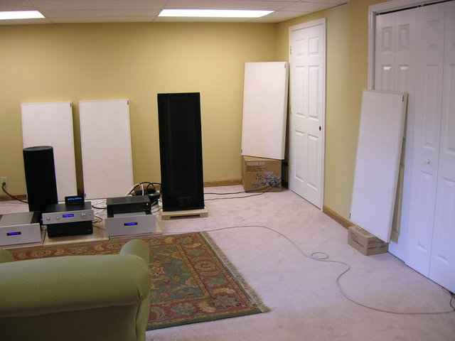 front wall right corner