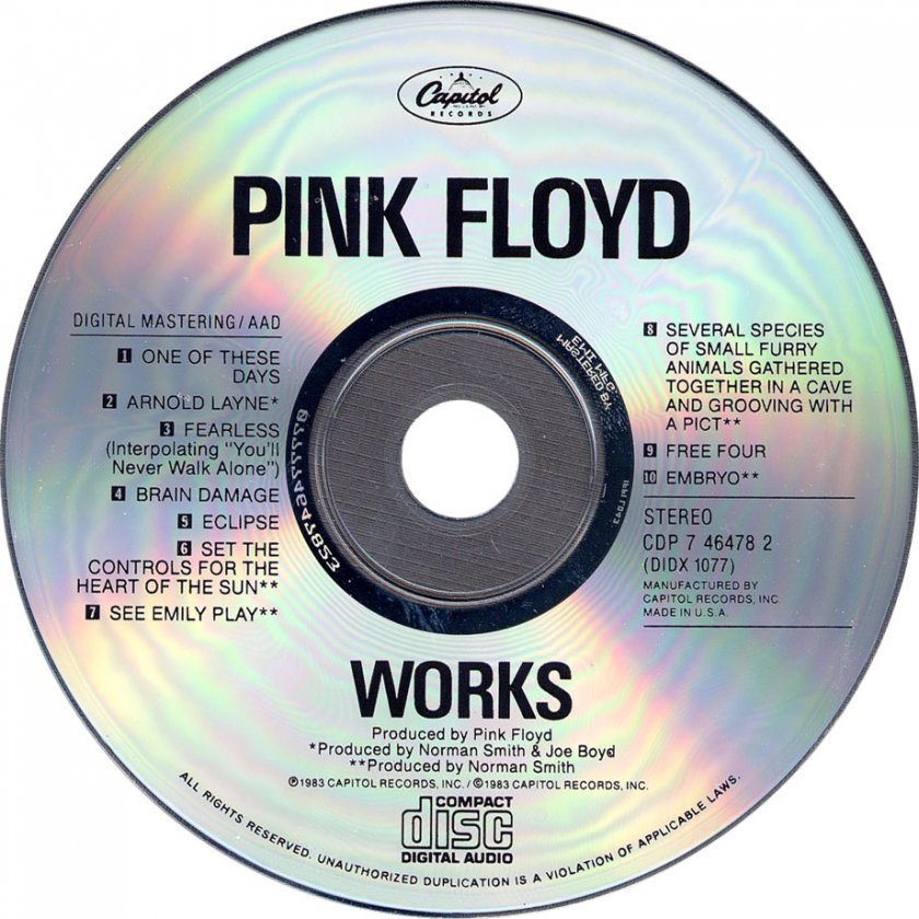 Pink Floyd-Works-CD