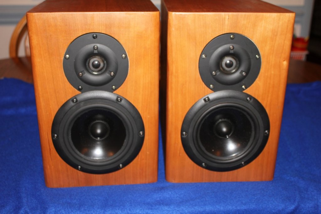 AV-1 monitors - Front view with grills off