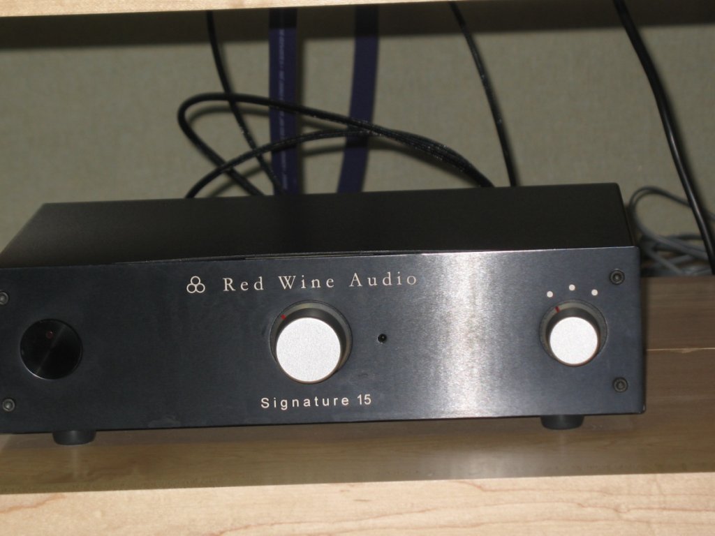 Red Wine Signature 15 Award winning integrated amp.