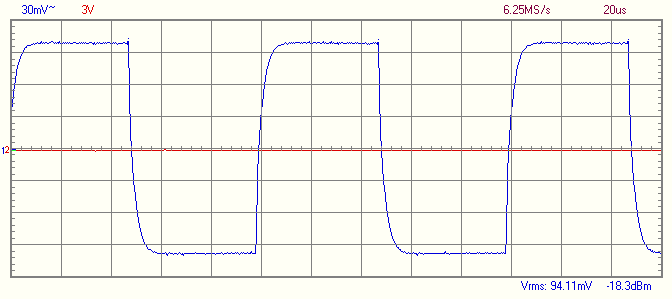 squarewave at 10KHz