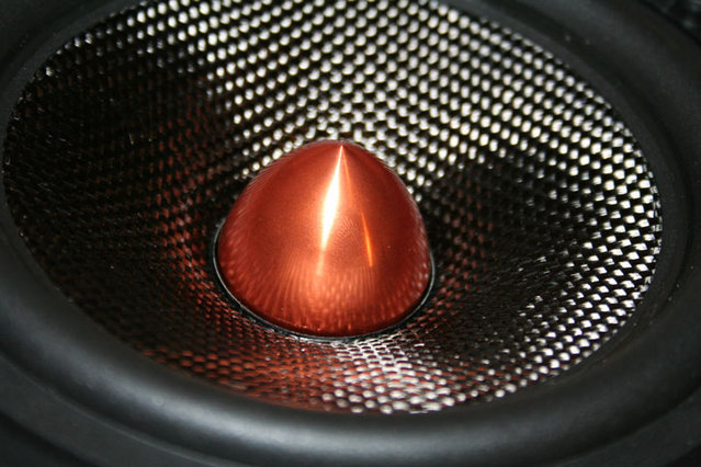 Close up of the new SDX7 woofer from CSS - New XBL^2 woofer from CSS close view