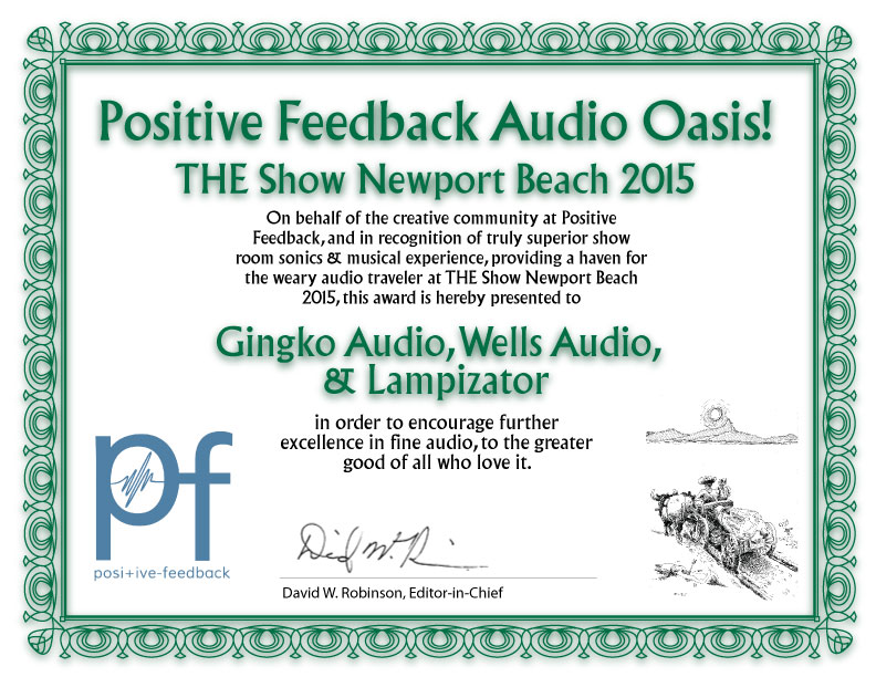 Audio Oasis Gingko Wells Lampizator