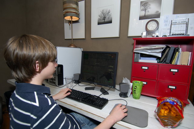 Playing PC games