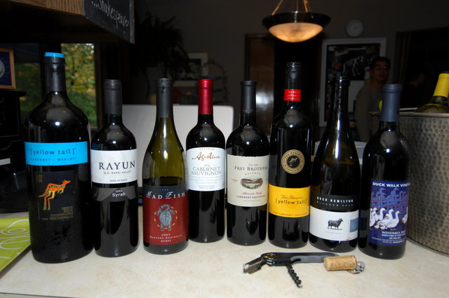 Wine selection