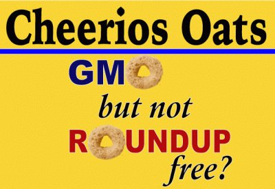 cheerios oats roundup contamination