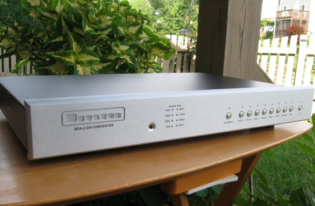 Bryston dac front angle