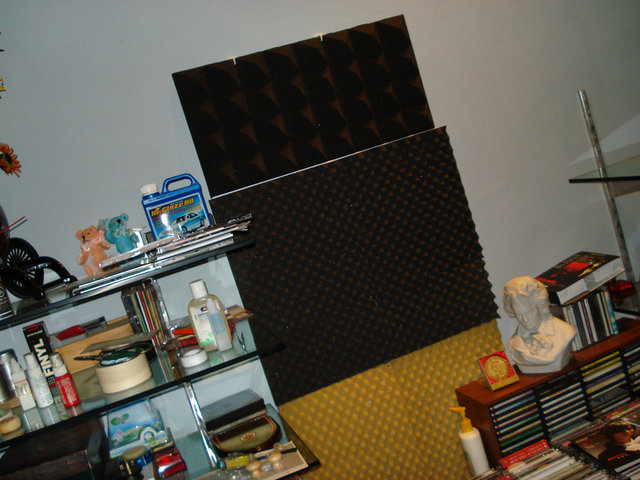 recycled packing sponge for side walls.....