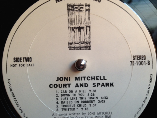 White Label Promo - Joni Mitchell Court & Spark