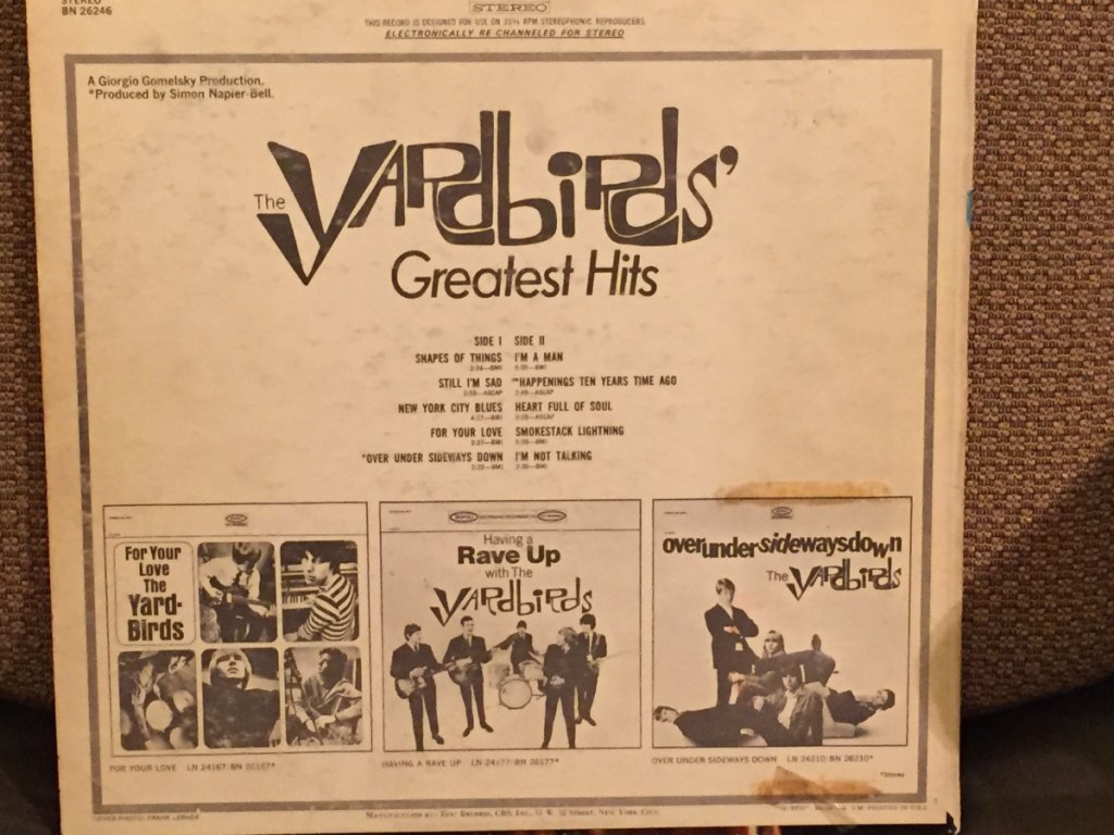 Yardbirds (back)