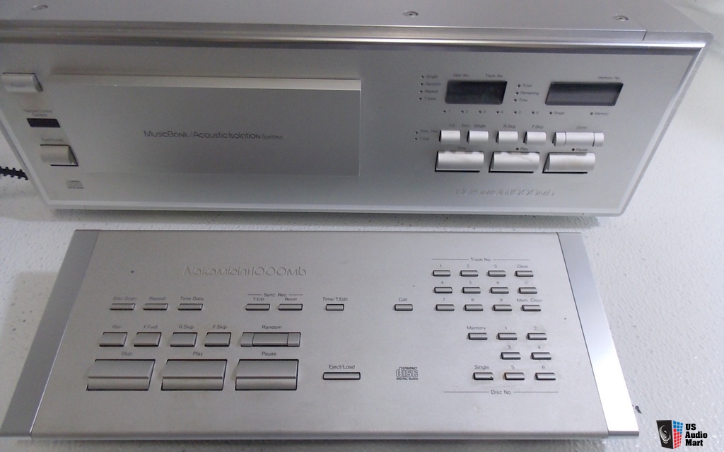 741733-nakamichi 1000 mb cd transport rare and htf acoustic isolation system