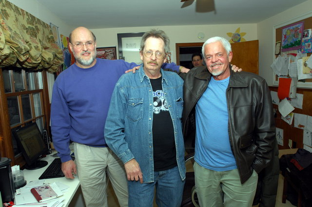 L-R: Robin, Chris and Frank