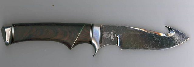 Ruffin Johnson custome knife d2 1982