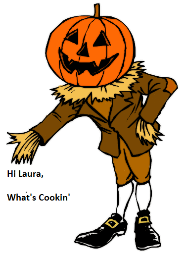 straw man pumpkin head