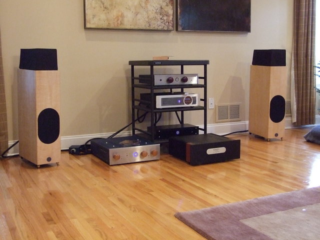 Living room Blue CIrcle setup