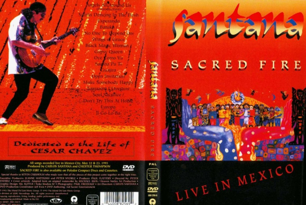 santana - sacred fire live in mexiko d