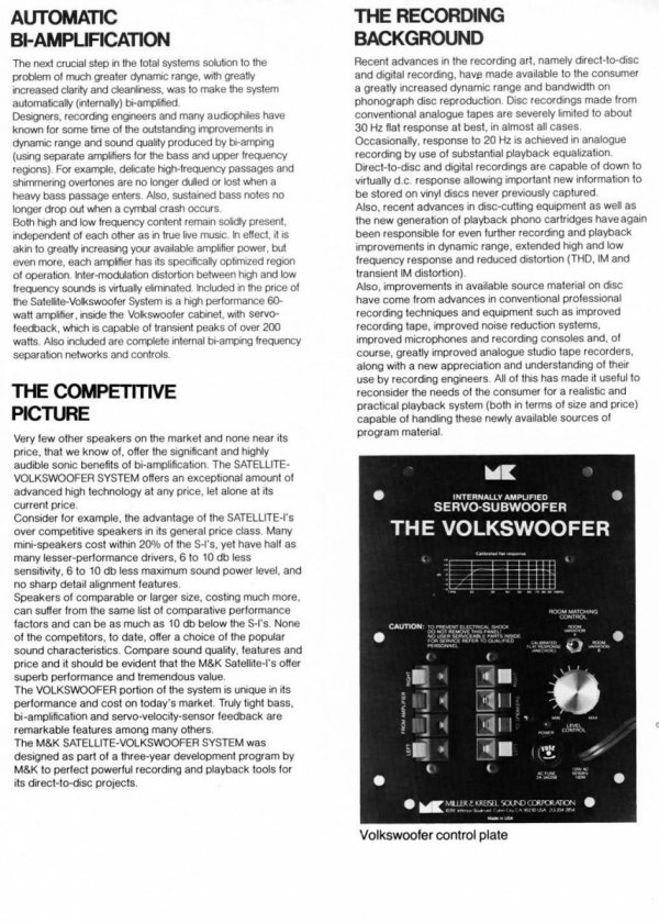 S1 Satellite-Volkswoofer Brochure 1977 sm Page 3