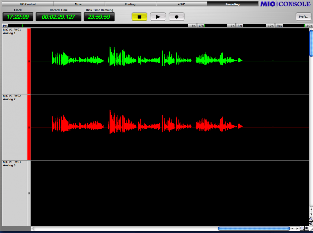 asymmetric trombone waveforms