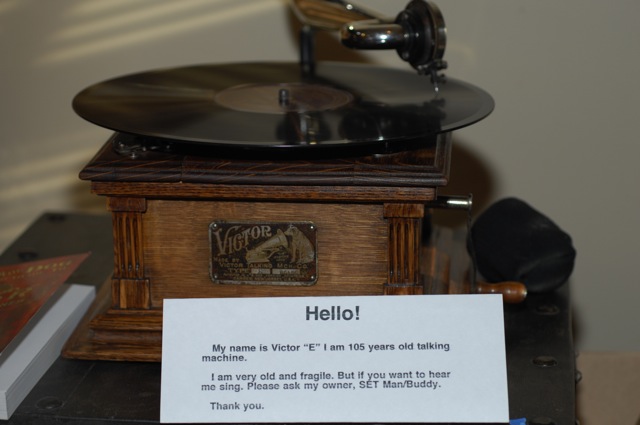 100 years old analog playback system
