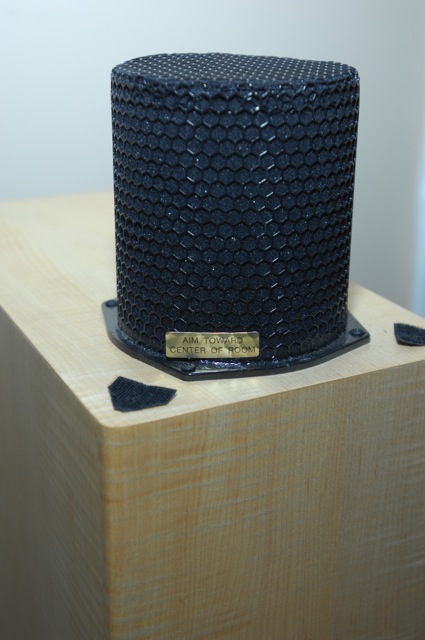 Shot of the omni-direction tweeter