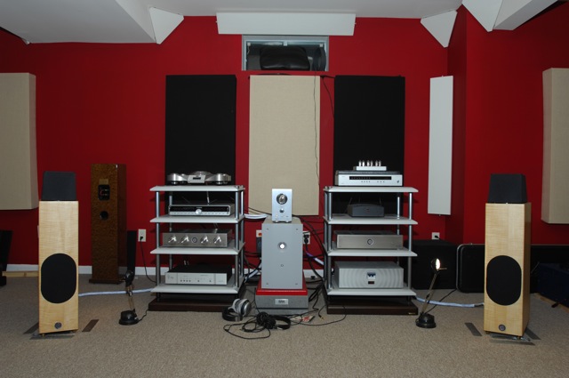 Blue Circle new speakers in the main room