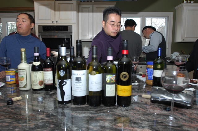 Wine selections