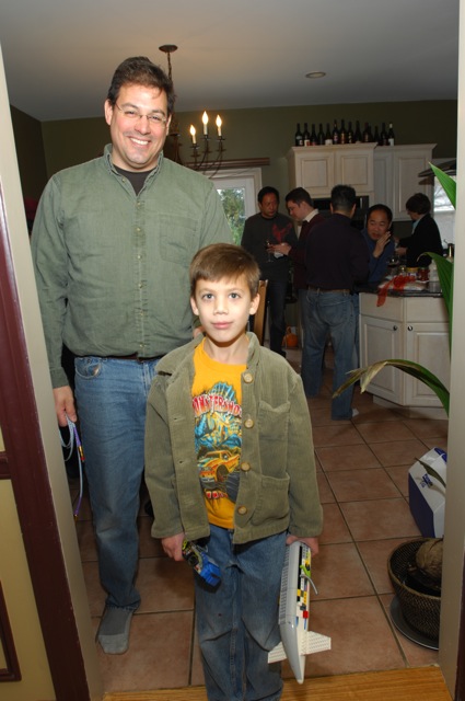 Mike and son Andrew