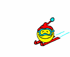Skiing Smiley! - Brrravo!
