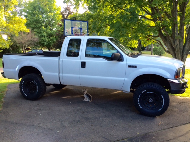 Truck with new tread