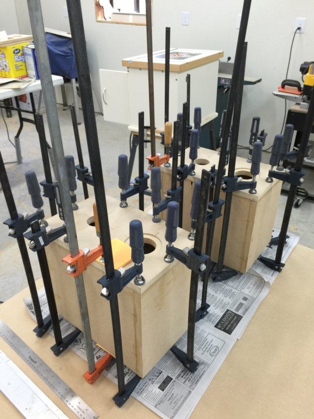 X-LS glue up