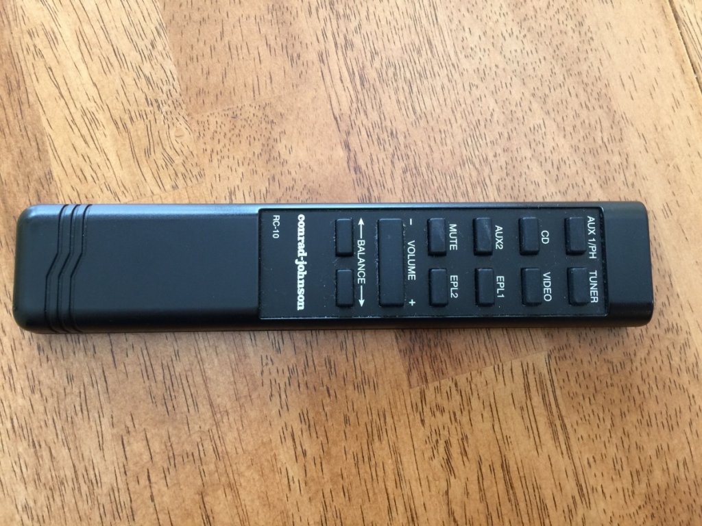Conrad Johnson ET3-SE (Remote)