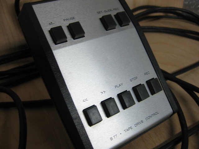 Tape drive remote control