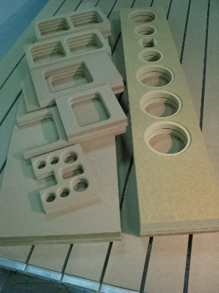 Apex III CNC flat pack cabinets