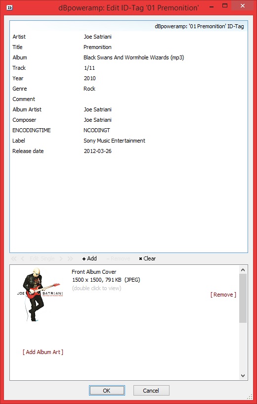 Satch MP3 Tag