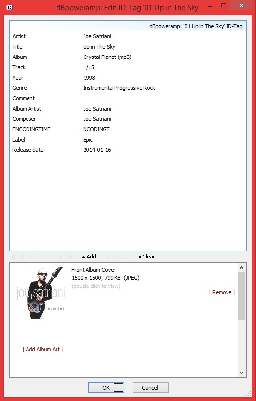 Satch MP3 Tag (4)