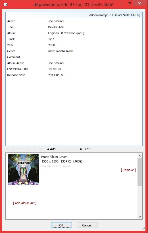 Satch MP3 Tag (5)