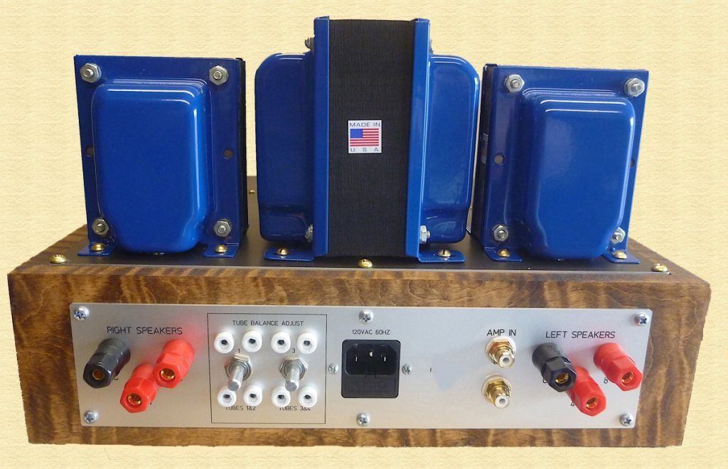 model Big O KT88 - 5751 25W/CH PP stereo power amp