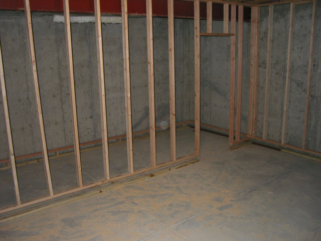 Entry hall and doorway framing