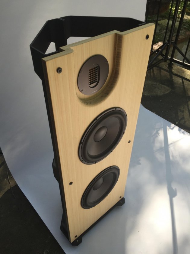 Trio10 Mundorf AMT Open Baffle Speakers by Pure Audio Project