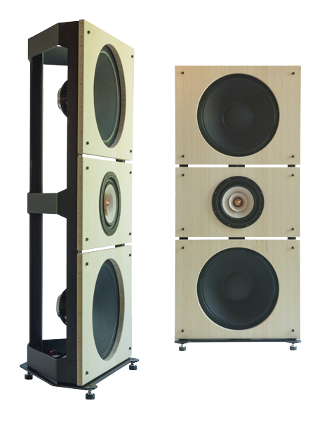 Trio 15TB-ALU-Pure Audio Project-Open-Baffle-Speakers-L