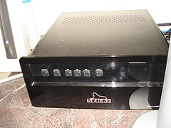 Sphinx Project 16 - Hybrid 100w class-a stereo poweramplifier and it stays in class-a. Siltech was in the nineties the co-maker of this beautifull amp. There was about 35 pieces of this amp sold worldwide.