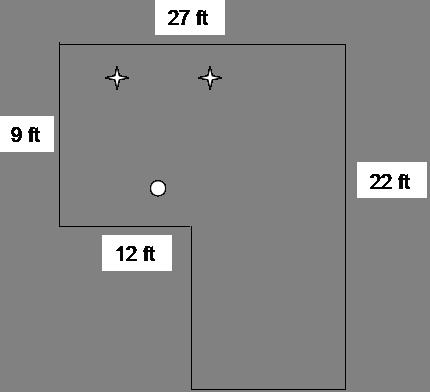 Listening room diagram