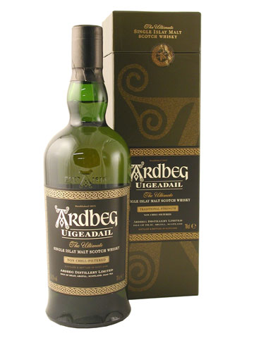 ARDBEG 'UIGEADAIL' ARDBEG 10 - UIGEADAIL Tasted: Not yet.
10: Oh, a bit mellow, but still a peaty one!