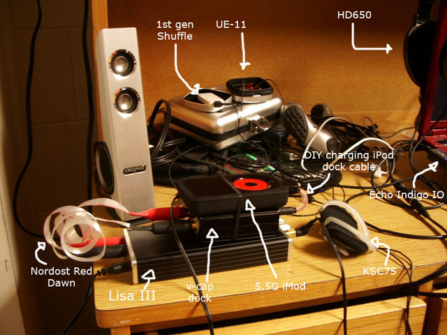 My portable rigs! - transportable battery powered Hi-Fi!