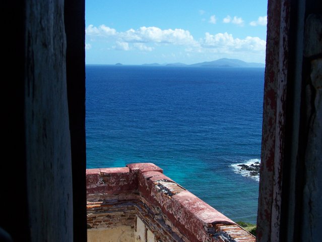 Culebrita - View from the other side of the lighthouse.