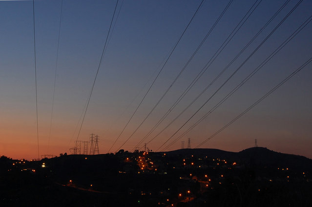 Power Lines across the sky