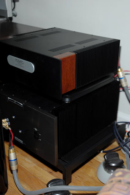 Korato on top of the BAT amp
