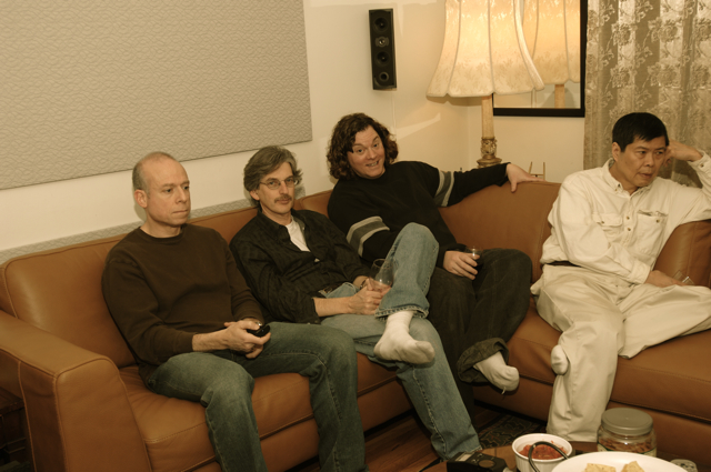 MikeF, Andrew, Mike and Paul